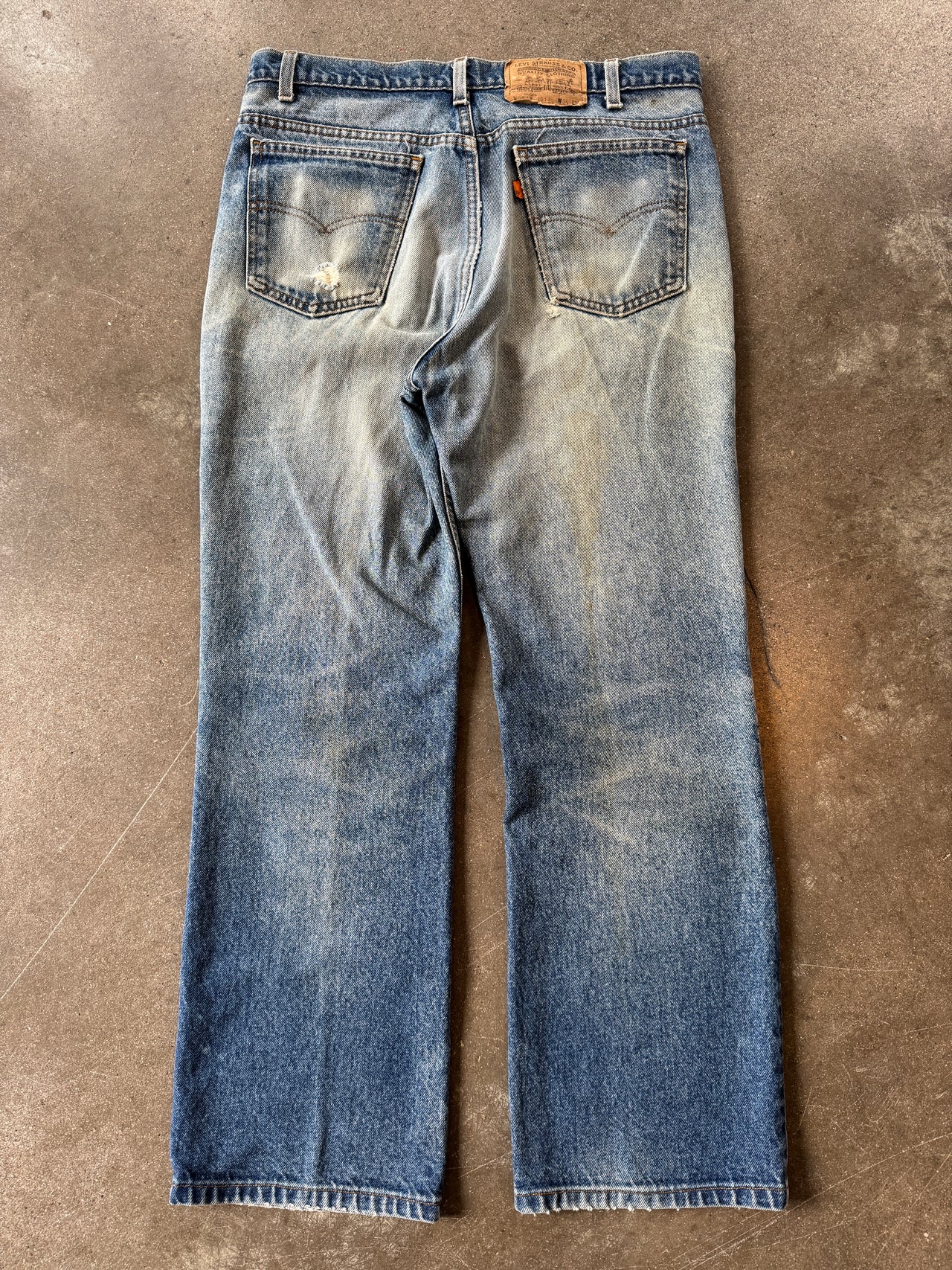 1980s Levi's Orange Tab 517 Bootcut Jeans