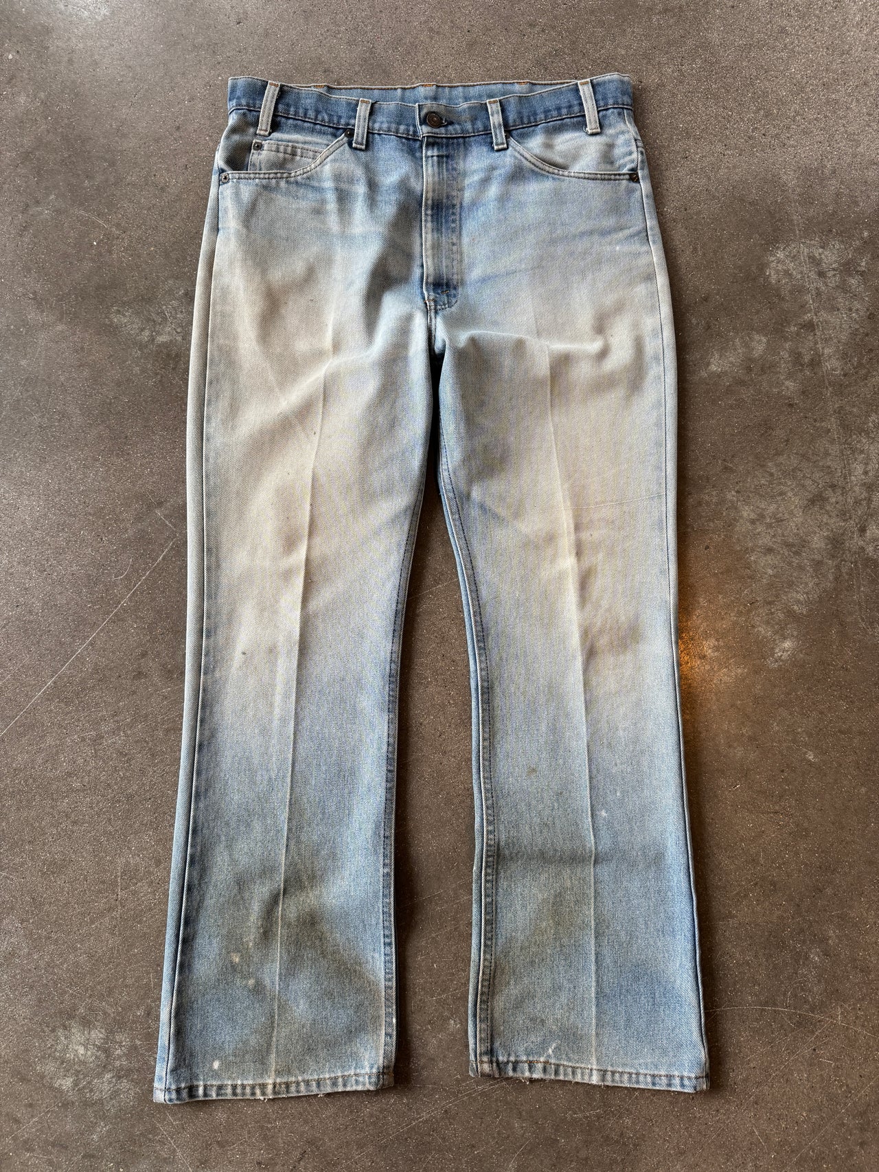 1970s Levi's 517 Orange Tab Bootcut Jeans