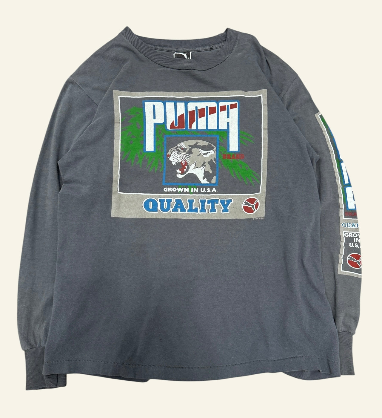 80s Puma L/S Tee