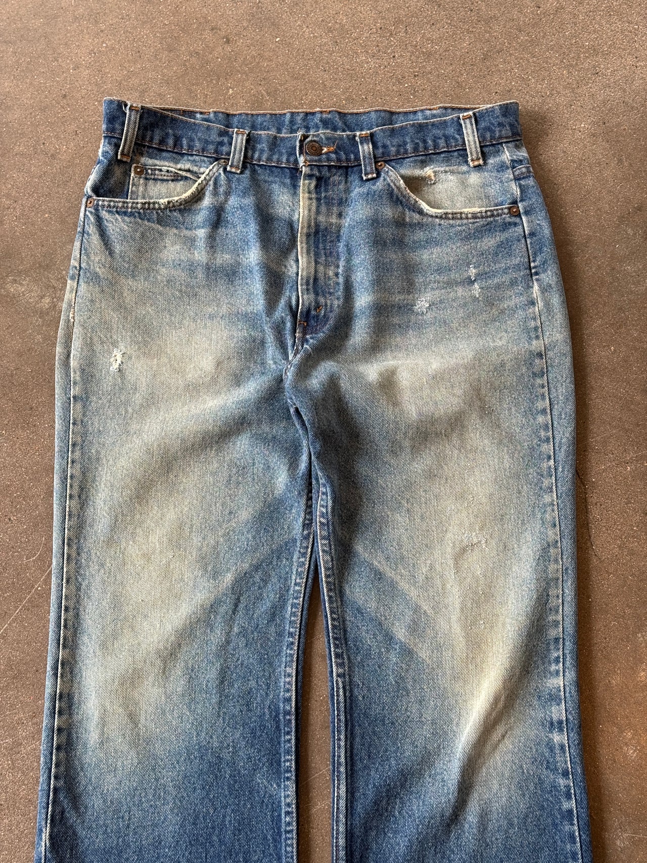 1980s Levi's Orange Tab 517 Bootcut Jeans