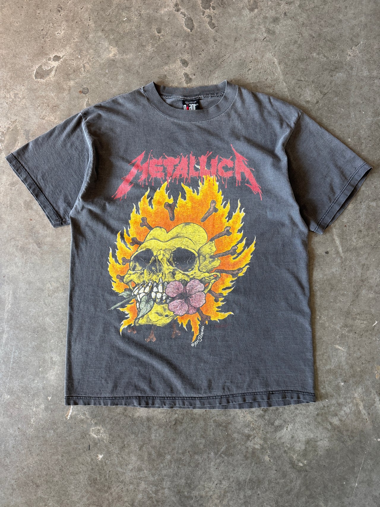1990s Metallica Pushead Sun