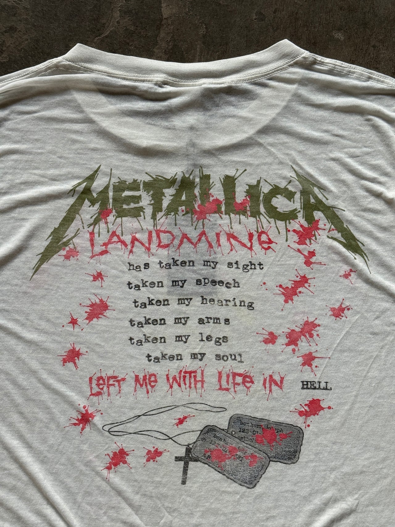 1980s Metallica Landmine