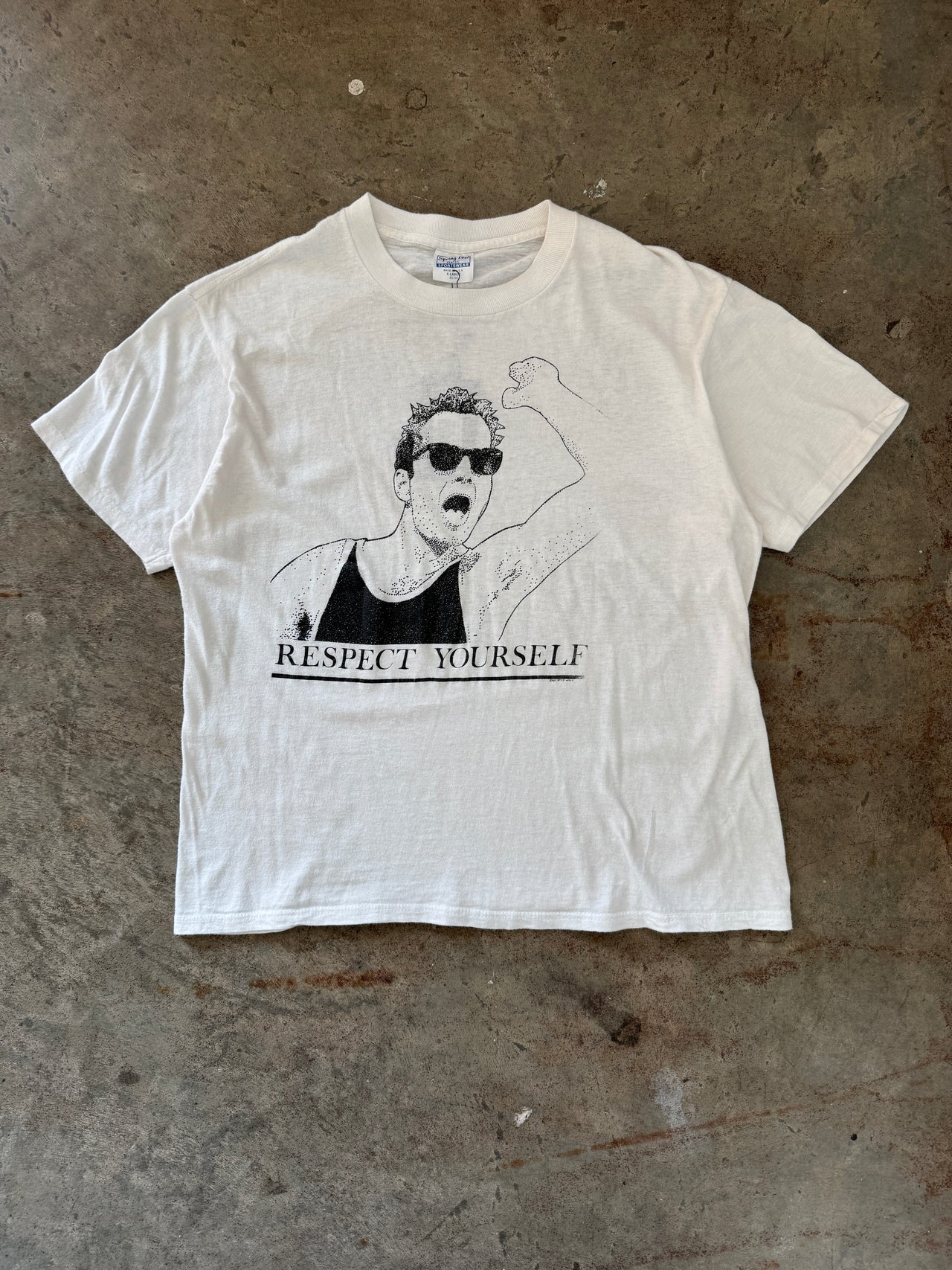 1980s Bruce Willis Respect Yourself