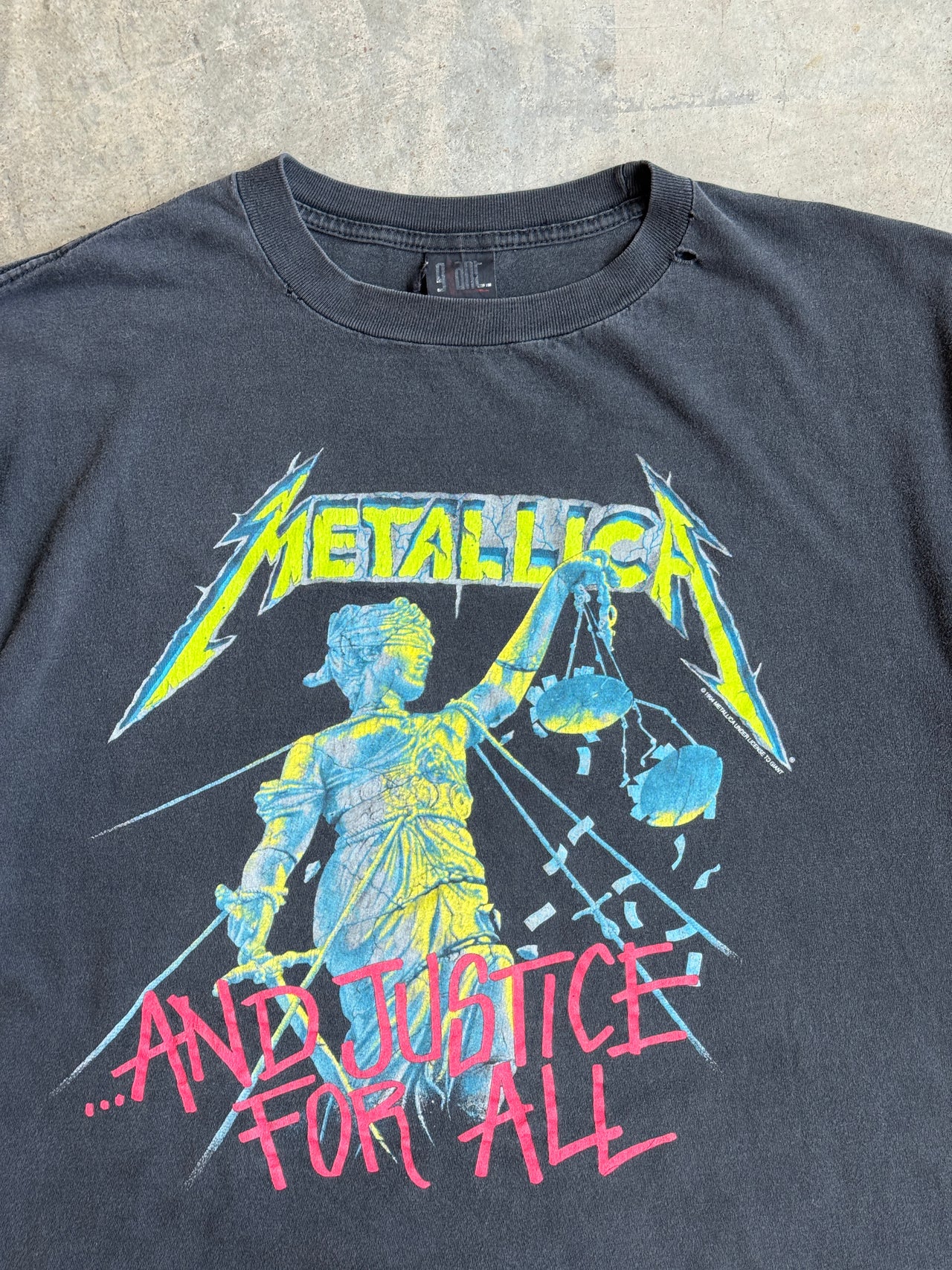 90s Metallica Hammer Of Justice