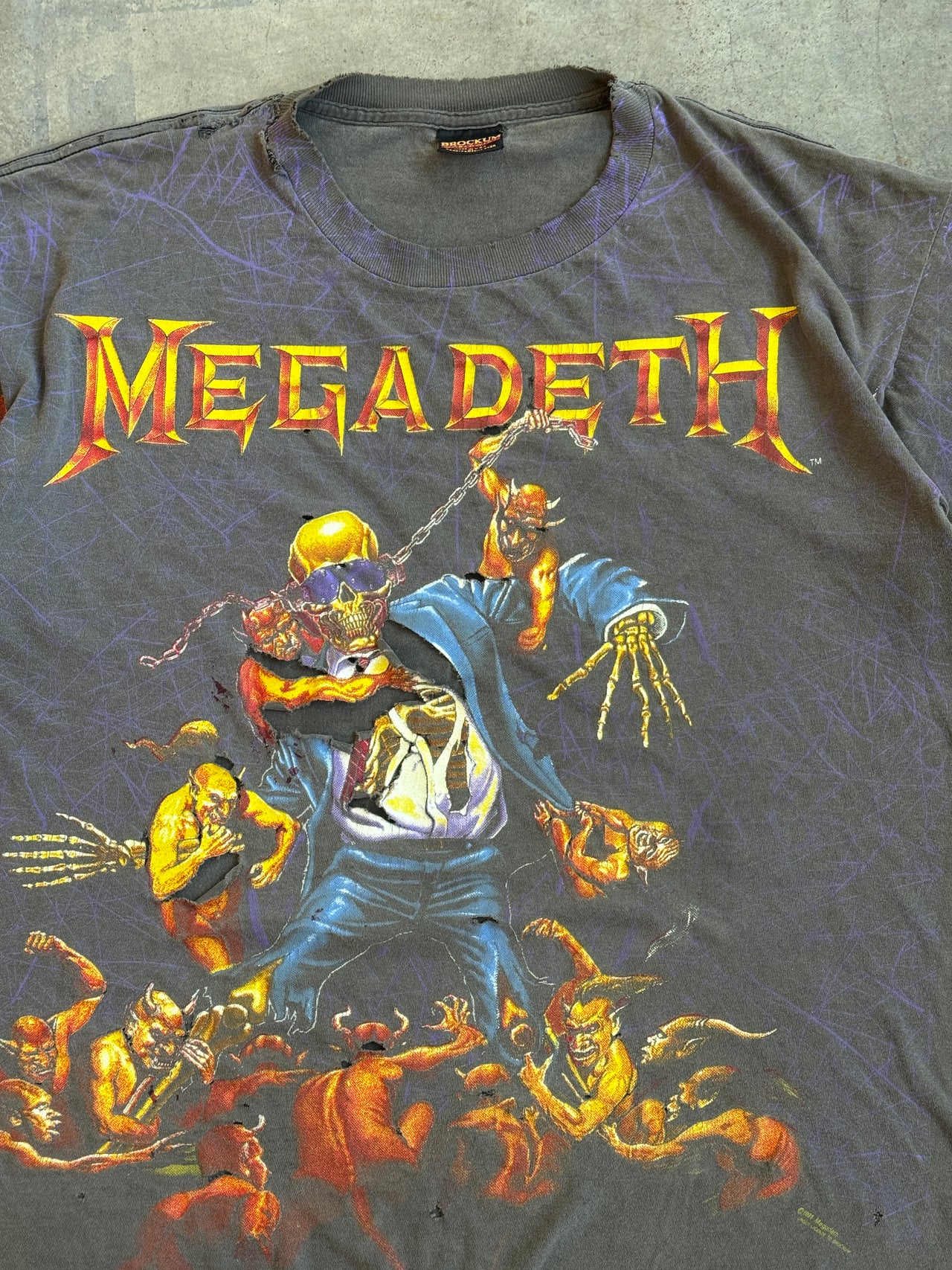 90s Megadeth All Over Print
