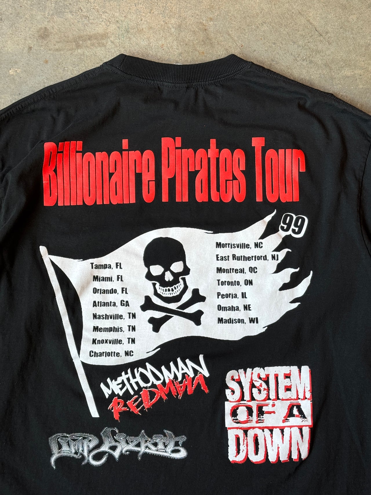 90s Limp Bizkit Tour Parking Lot Boot L/S